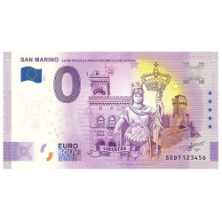 Billet Souvenir 0 Euro -...