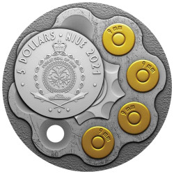 5 Dollars Argent Niue 2021 - Al Capone
