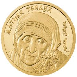 1000 Togrog Or Mongolie BE 2022 - Mère Teresa