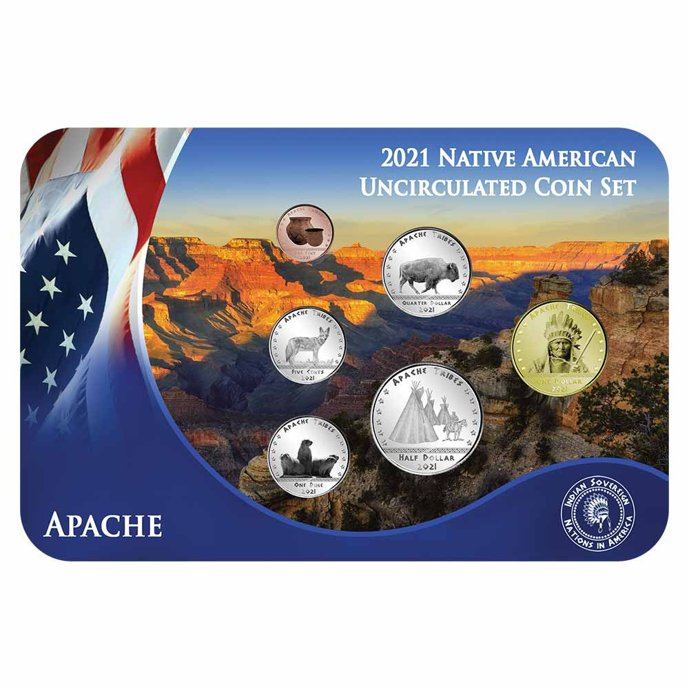 Série Dollars tribu indienne 2021 - Apaches