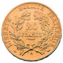 20 Francs Or Cérè IIe République 1850 A
