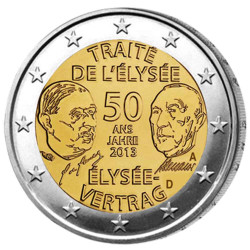 2 Euro 50 ans du Traité de...