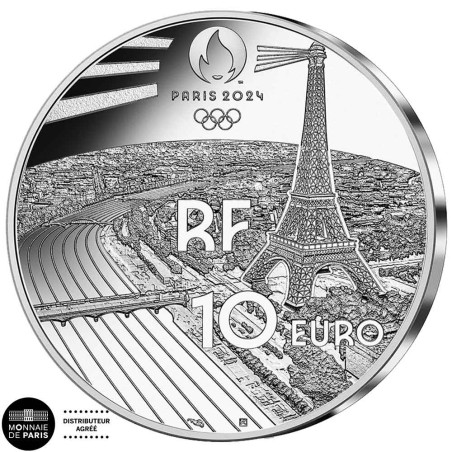 10 Euro Argent France BE 2022 - Sacré-Cœur de Montmartre (2)