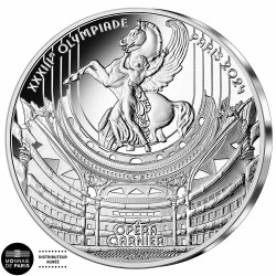 10 Euro Argent France BE 2022 - Opéra Garnier