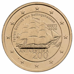 2 Euro Estonie 2020 dorée -...