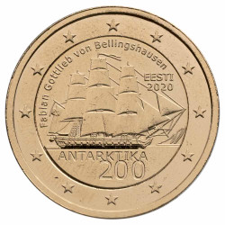 2 Euro Estonie 2020 dorée -...