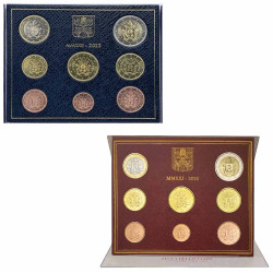 Lot des 2 séries Vatican BU 2021-2022