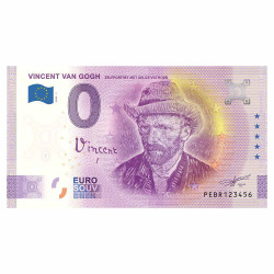 Billet Souvenir 0 Euro 2022 - Van Gogh