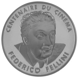 100 Franc Argent France BE 1995 - Centenaire du cinéma : Fellini