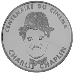 100 Francs Argent France BE 1995 - Centenaire du cinéma : Charlie Chaplin