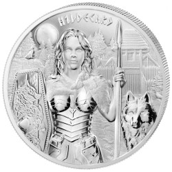 5 Marks 1 once d’Argent Germania BU 2022 - Hildegarde - Valkyries