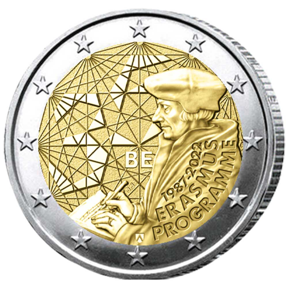 2 Euro Belgique BU 2022 - Erasmus 2022