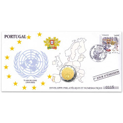 2 Euro Portugal 2020 - 75 ans de l’ONU