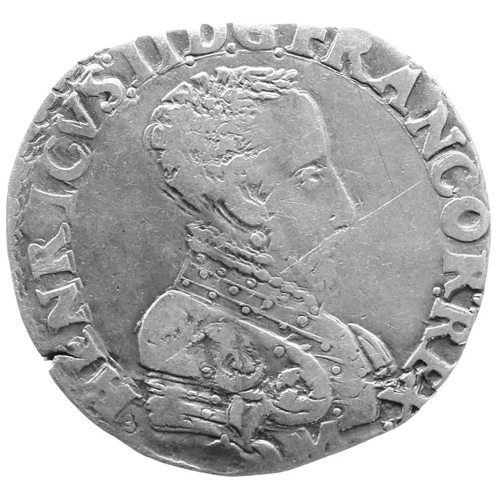 Teston Argent François II / Henri II 1551-1561