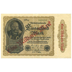 1 Billion Mark Allemagne 1923