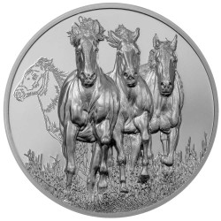 1000 Togrog Argent Mongolie BE 2022 - Étalon