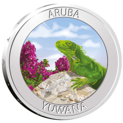 5 Florin Argent Aruba BE...