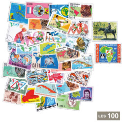 100 timbres Cartographie
