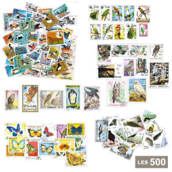 Les 500 timbres oiseaux