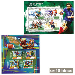 10 blocs Rugby