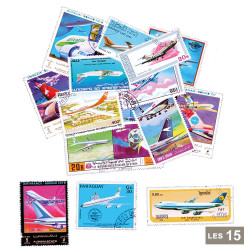 15 timbres Boeing