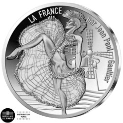 10 Euro Argent 2017 Jean-Paul Gaultier - Paris Capitale