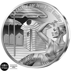 10 Euro Argent 2017 Jean-Paul Gaultier - La Normandie  inspirante