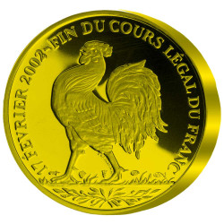 Médaille Or BE - 15 ans du...