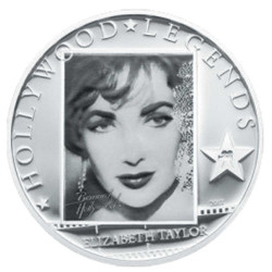 5 Dollars Argent 2011- Elisabeth Taylor
