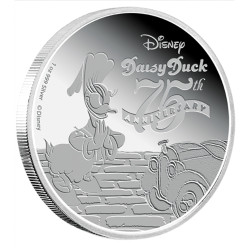 2 Dollar Argent BE 2015 - 75e anniversaire de Daisy Duck
