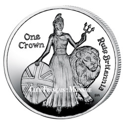 1 couronne Britannia 2015