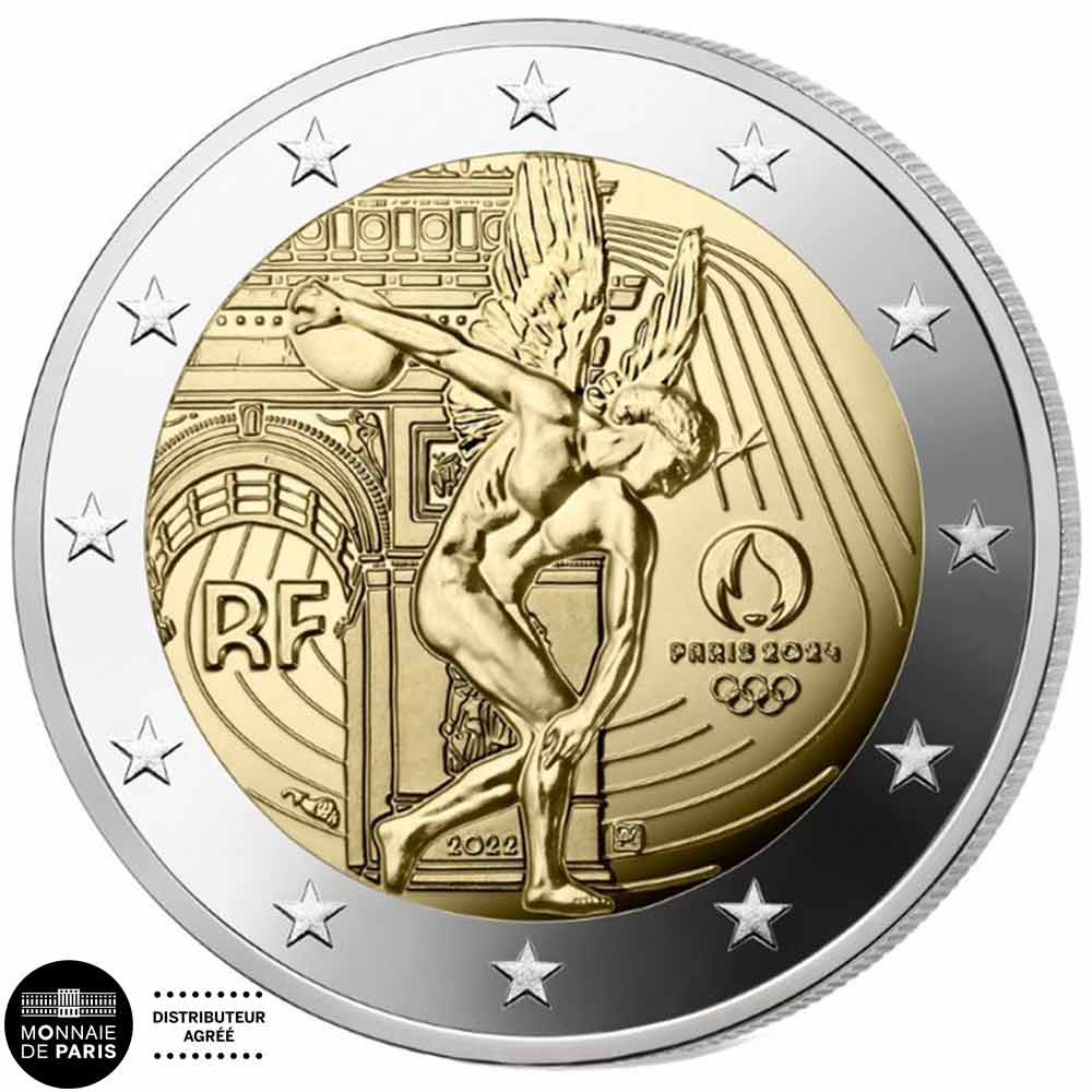 2 Euro France BE 2022 - Paris 2024