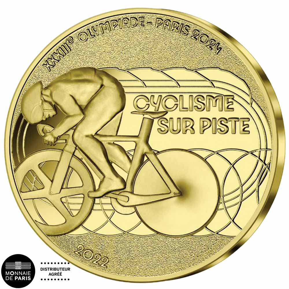 50 Euro Or France BE 2022 - Cyclisme sur piste