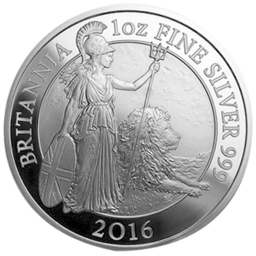 2 Livres Argent  Royaume-Uni BE 2016 - Britannia