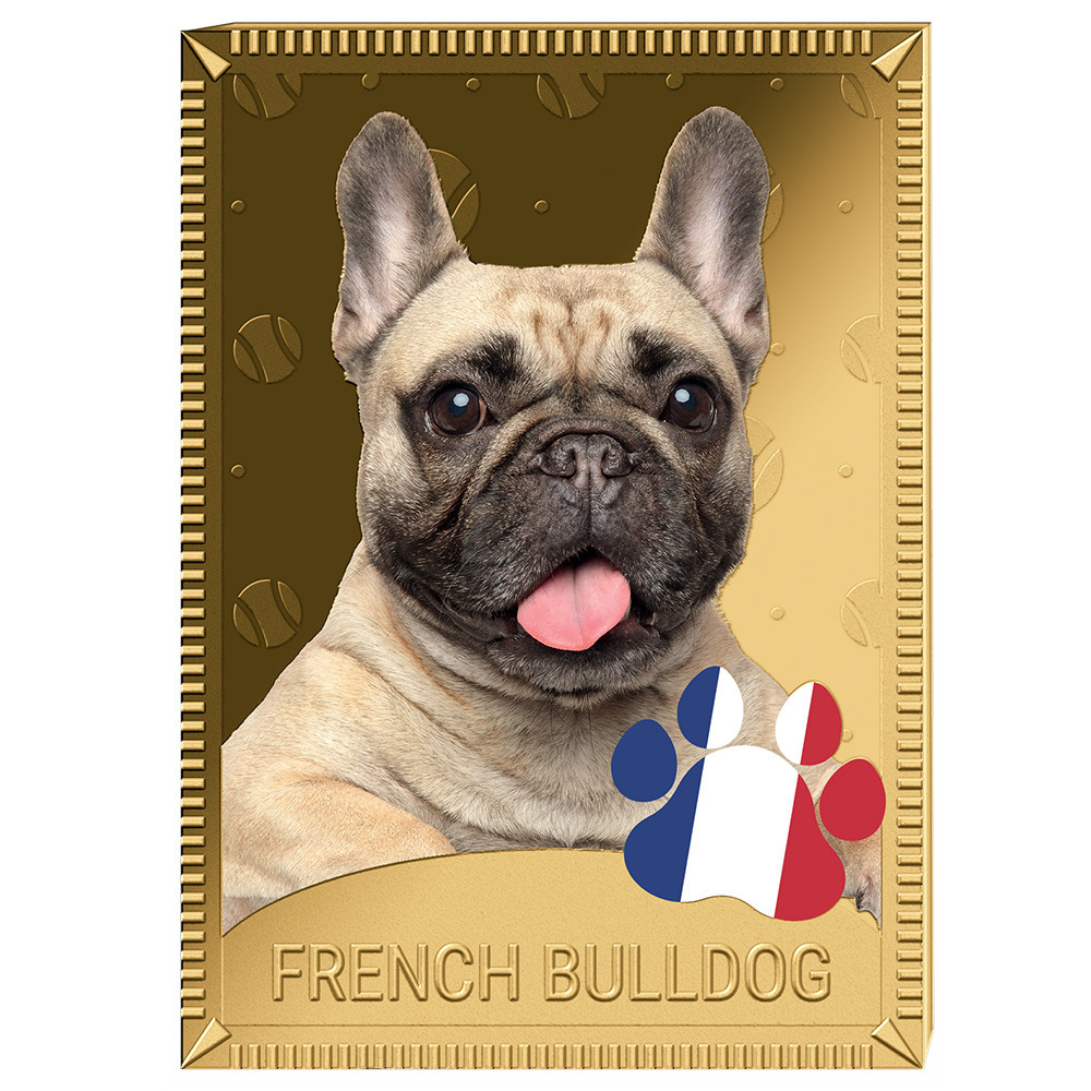 1 Dollar Or 2022 - Bouledogue français