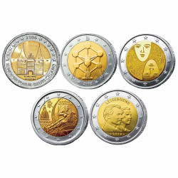 Lot 5 x 2 Euro 2006