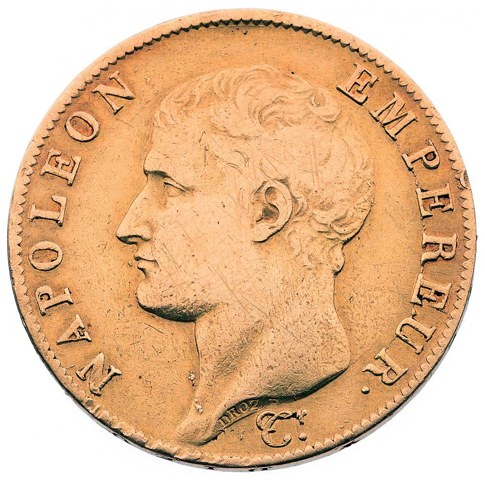 40 Francs Or Napoléon Empereur 1813 A TL