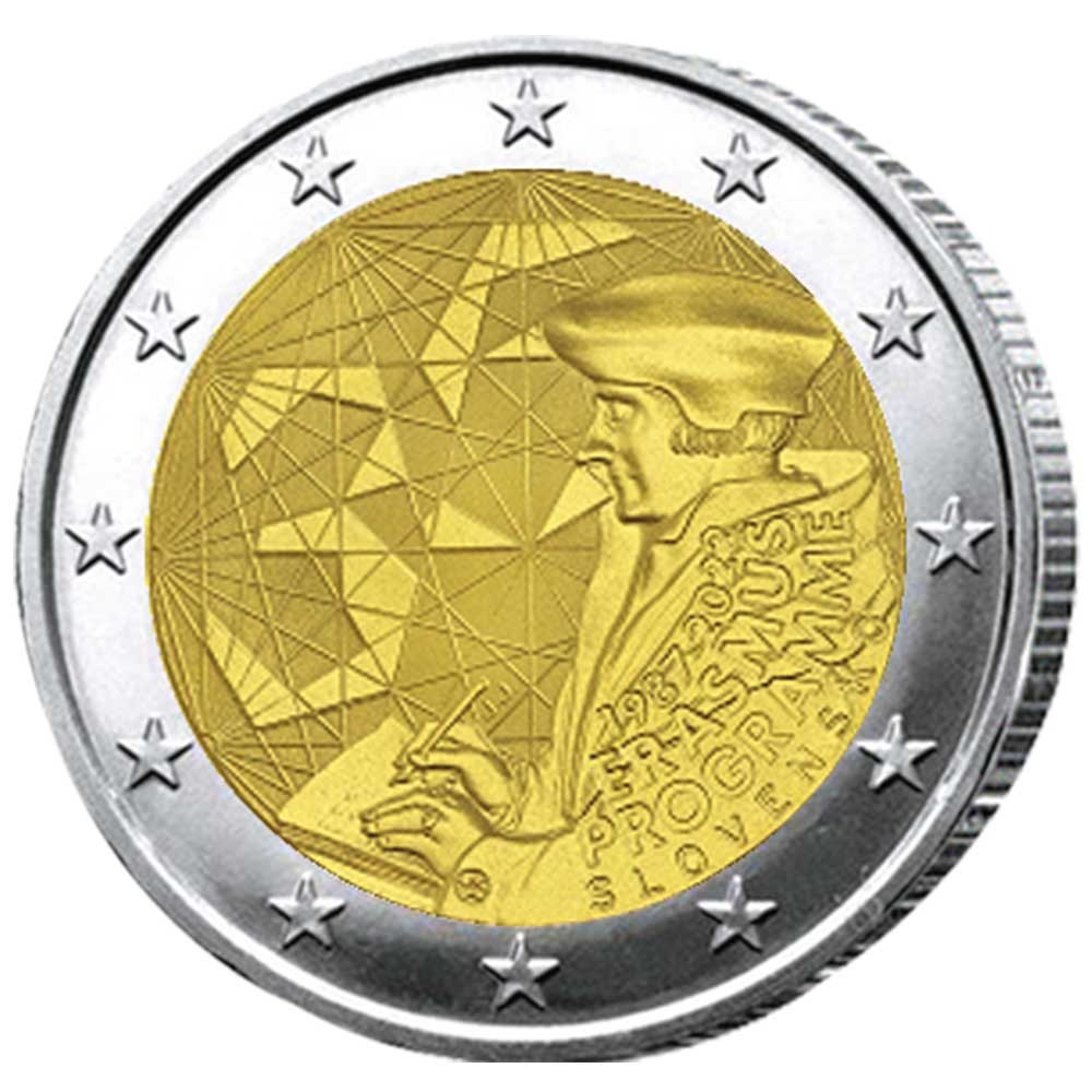 2 Euro Slovaquie 2022 - 35 ans Erasmus