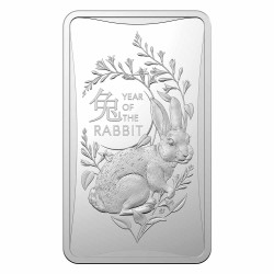 1 Dollar Argent Australie 2023 - Année du lapin