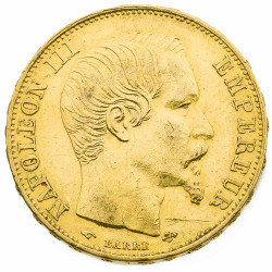 20 Francs Or Napoléon III...