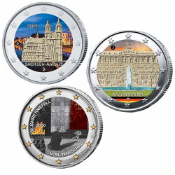 Lot 3 x 2 Euro Allemagne...
