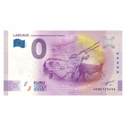 Billet Souvenir 0 Euro - Grotte de Lascaux