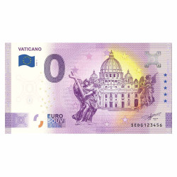 Billet Souvenir 0 Euro - Vatican