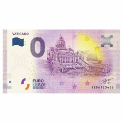 Billet Souvenir 0 Euro -...