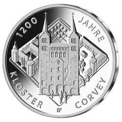 20 Euro Argent Allemagne BU 2022 - 1200 ans de l’abbaye de Corvey