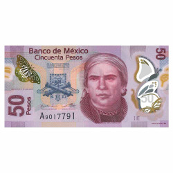 50 Pesos Mexique - Jose...