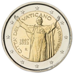 2 Euro Vatican BU 2022 -...