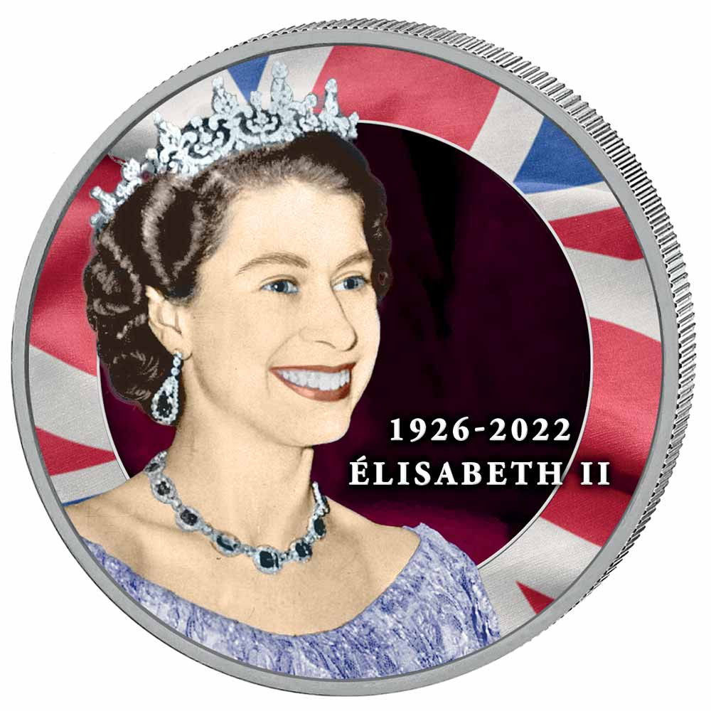 La 2 Euro Élisabeth II enduite offerte*