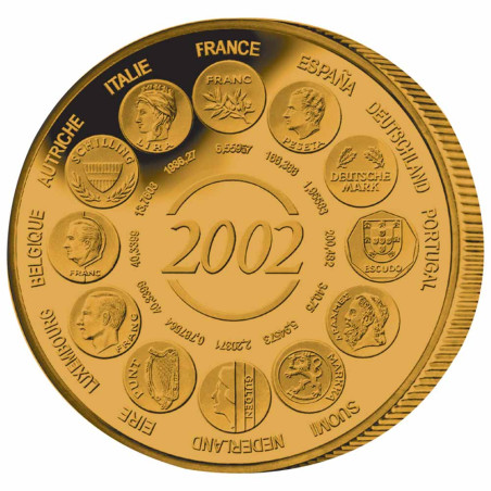 2002 - Naissance de l'Euro Fiduciaire - Bronze