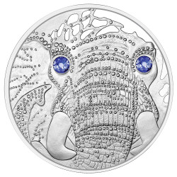 20 Euro Argent Autriche BE 2022 - Éléphant